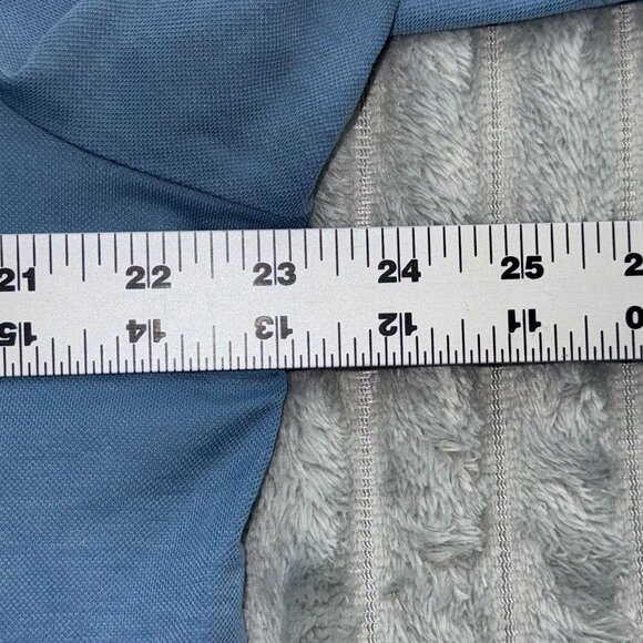 Travis Mathew Polo Shirt Mens XL Blue Short Sleeve Golf Preppy Pima Cotton Blend - Picture 5 of 8